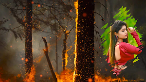 Fire photo editor - Pic Frame Screenshot 3