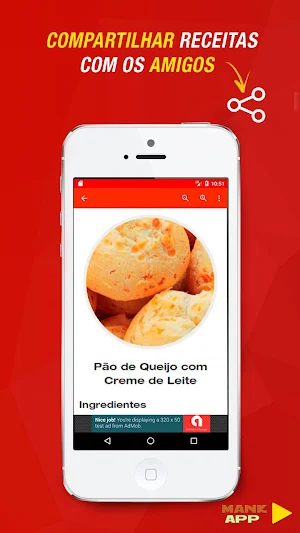 Receitas de Pão de Queijo Screenshot 2