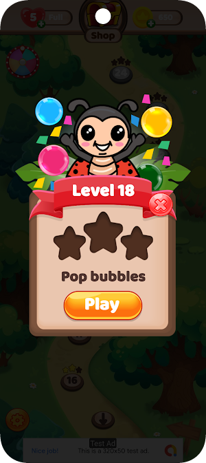 Ladybug Pop - Bubble Shooter Screenshot 2