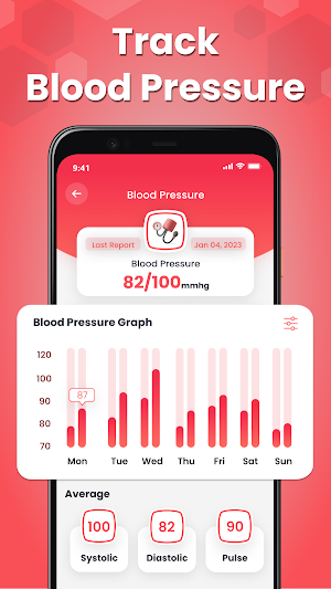 BP Tracker: Blood Pressure App Screenshot 3