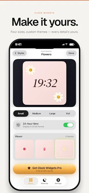 Clock Widgets: Flip & Digital Screenshot 2
