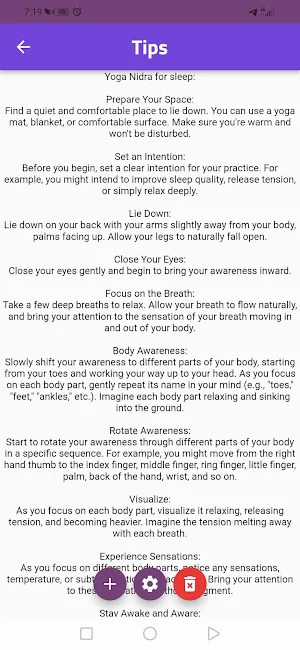 Yoga Nidra for sleep Screenshot 3