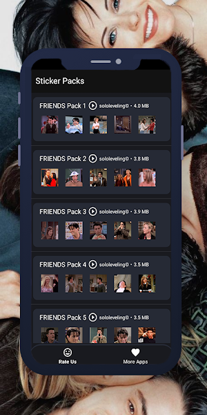 FRIENDS Animated WAStickers Screenshot 3