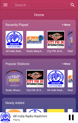 A2Z Kashmiri FM Radio screenshot 1