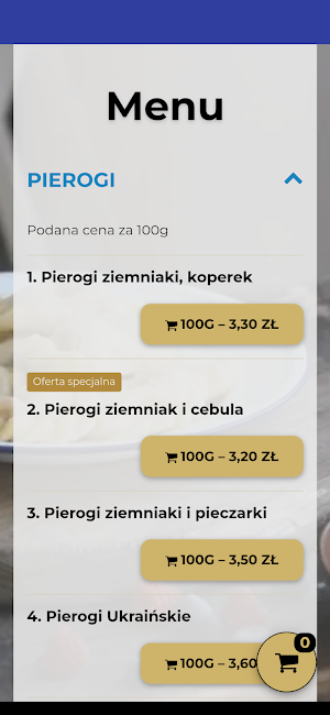 Pierogi Ukraińskie Szach - Mar Screenshot 0