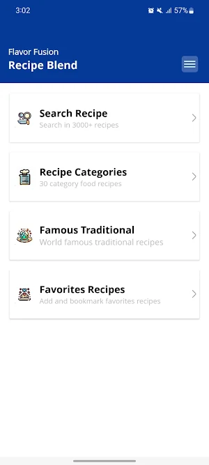 Offline Recipe Blend Screenshot 0