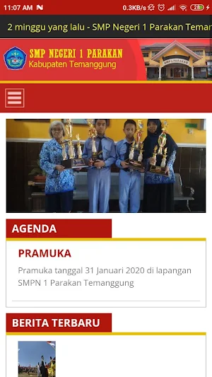 SMPN 1 PARAKAN TEMANGGUNG Screenshot 2