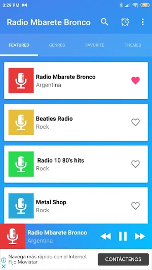 radio mbarete bronco 107.5 AR Screenshot 3