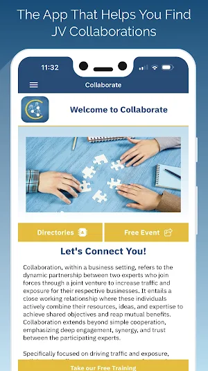The Collaborate App Screenshot 1