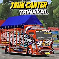 Mod BUSSID Truk Canter Tawakal