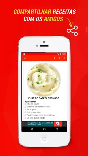 Receitas de Purê de Batata Screenshot 3