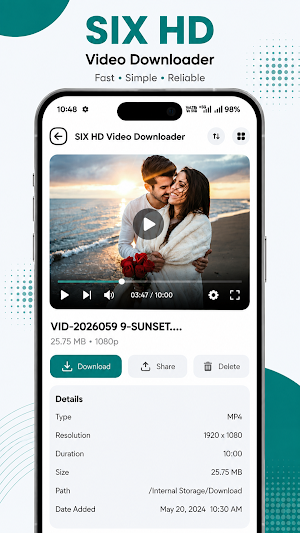 SIX HD Video Downloader Screenshot 3