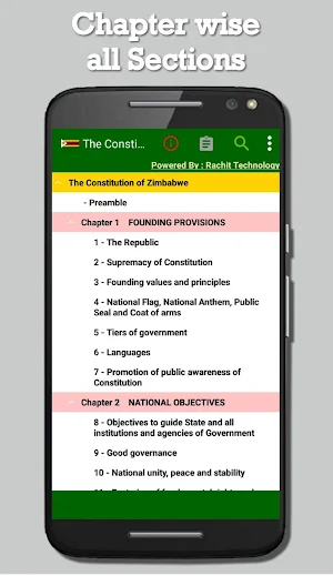 The Constitution of Zimbabwe Screenshot 1