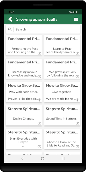 Growing up spiritually Screenshot 0