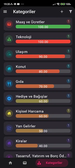 Gelir Gider Takip Screenshot 3
