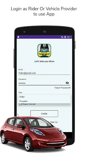 NaijaCab - Ride Sharing App -  Screenshot 1