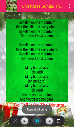 Popular Christmas Songs Screenshot 3
