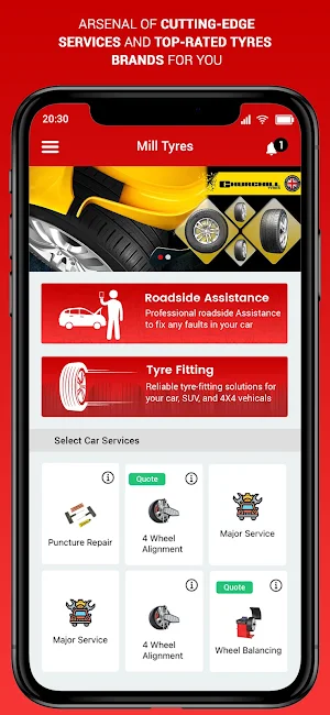 Mill Tyres Screenshot 0