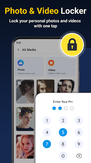 App Lock : Fingerprint Vault Screenshot 1