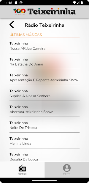Rádio Teixeirinha Screenshot 1