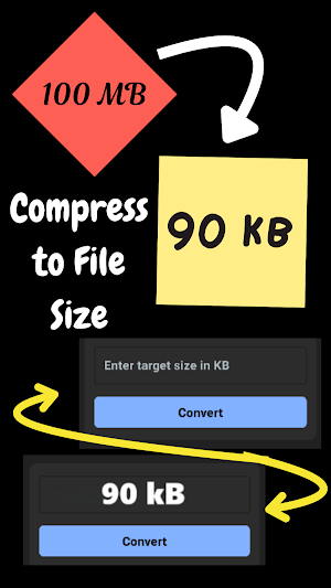Image Compress - MB to KB Screenshot 1