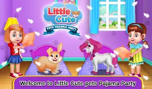 Kitty's PJ Party: Pet Care Pajama Party Screenshot 0