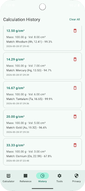 MetalSense Screenshot 2