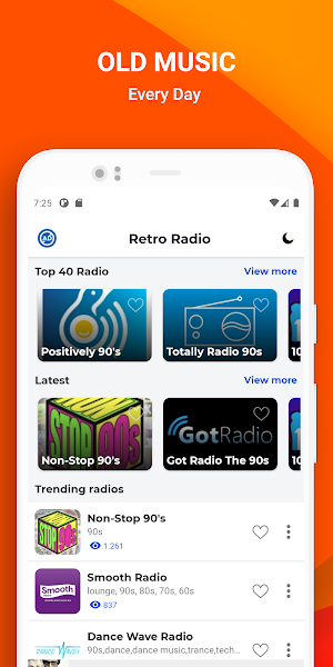 90s 80s 70s 60s 50s Music - Radio and Podcasts Screenshot 2