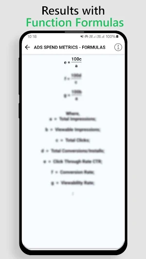 Digital Ads Metrics Calculator Screenshot 3
