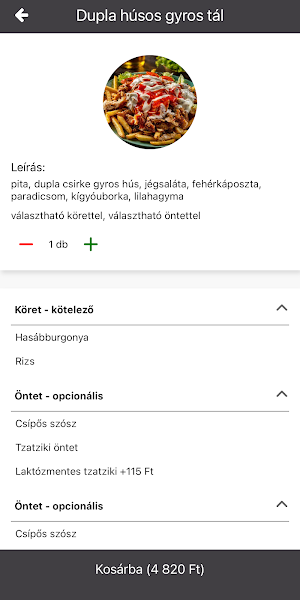 Tücsök Gyros Screenshot 3