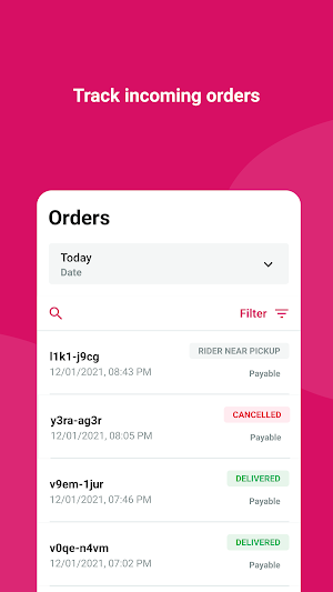 foodpanda - Partner Portal Screenshot 3