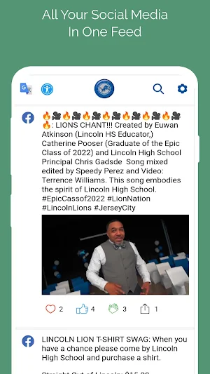Lincoln High School Screenshot 0