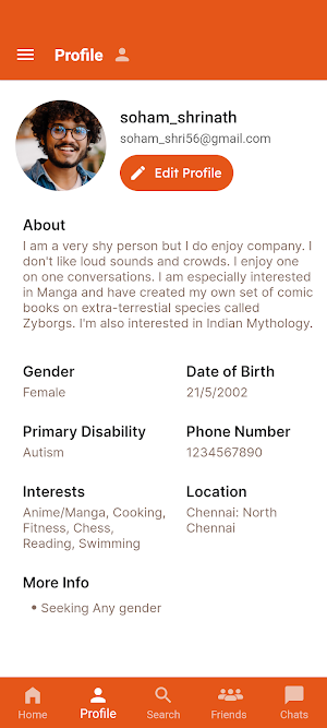 Buddy Up Network Screenshot 1