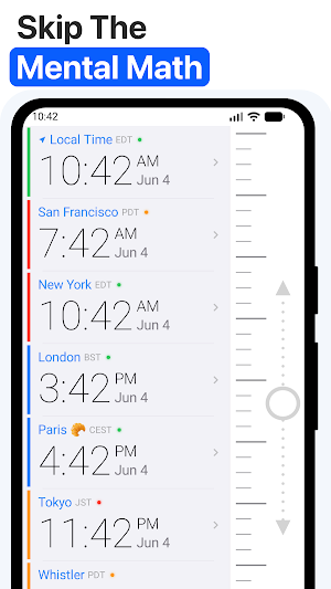 FlutterTime Timezone Converter Screenshot 0