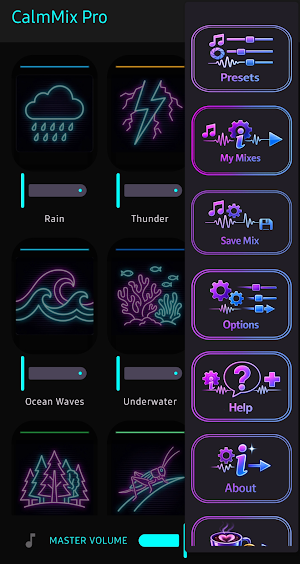 CalmMixPro - White Noise Mixer Screenshot 1
