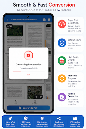 DOC and DOCX to PDF Screenshot 3
