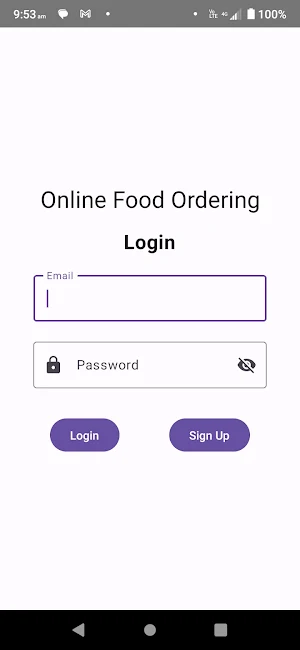 foodordering Screenshot 0