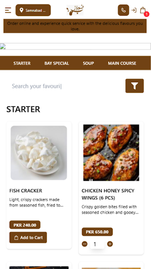 Bay Food Screenshot 0