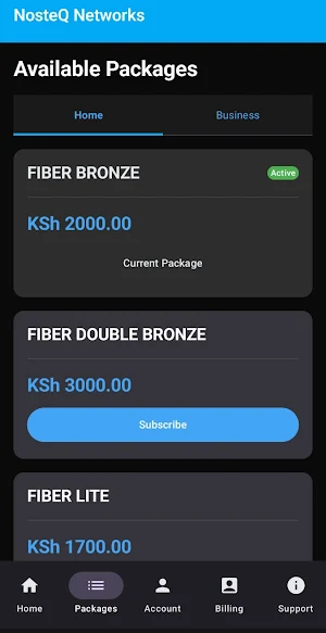 NosteQ Networks Screenshot 1