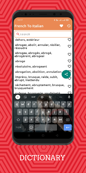 French To Italian Dictionary Offline Screenshot 1