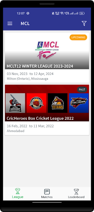 Mississauga Cricket League Screenshot 2