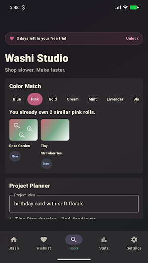 Washi Stash: Tape Catalog Screenshot 3