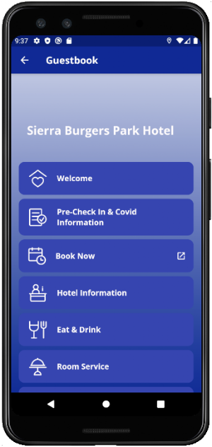 Sierra Burgers Park Hotel Screenshot 1
