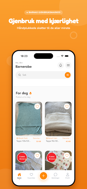 Barnerobe- Brukte barneklær Screenshot 0