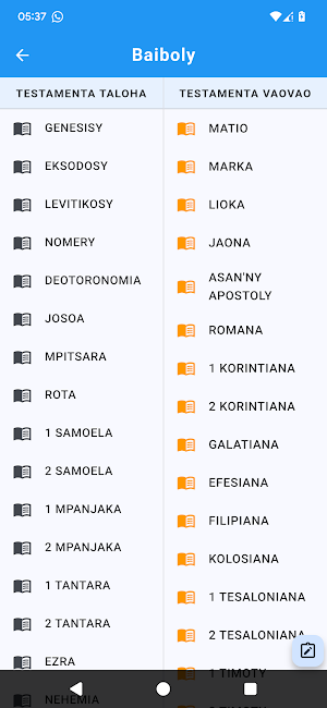 Baiboly sy perikopa Apokalypsy Screenshot 3