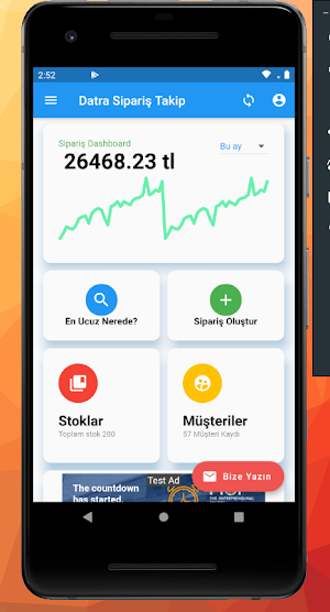 Sipariş Takip Satış Takip Pdf Oluşturma Ücretsiz Screenshot 0