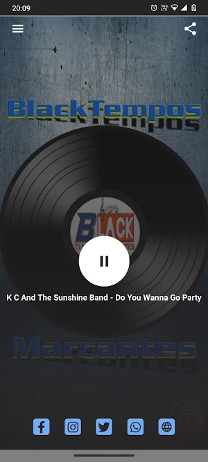 Rádio Black Tempos Marcantes Screenshot 2
