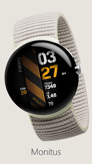 Monitus watch face Screenshot 0