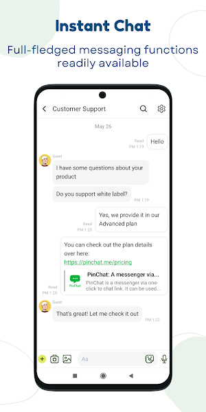 PinChat Screenshot 0