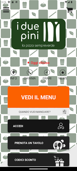 I due pini - pizzeria romana Screenshot 0